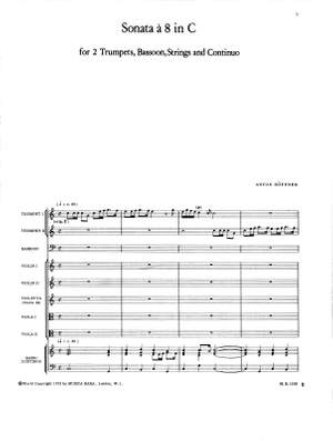 Höffner: Sonata a 8 in C