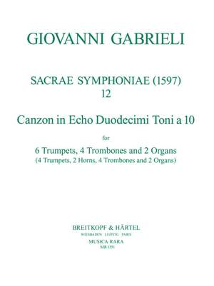 Gabrieli: Sacrae Symphoniae (1597)Nr.12