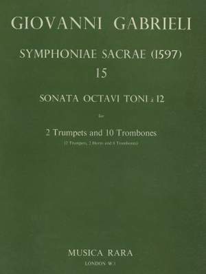 Gabrieli: Sacrae Symphoniae (1597)Nr.15