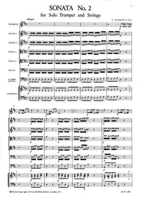 Albinoni: Sonata Nr. 2 in D