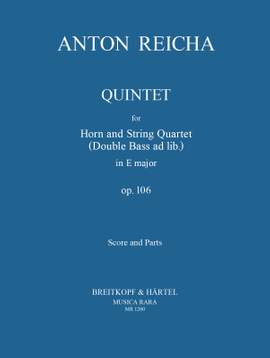 Reicha: Quintett in e op. 106