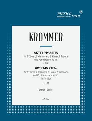 Krommer: Oktett-Partita in F op. 57