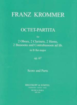 Krommer, Franz: Octet Partita in Bb major Op. 67