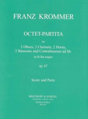 Krommer, Franz: Octet Partita in Bb major Op. 67