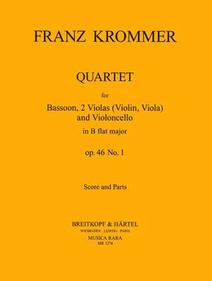 Krommer: Quartett in B op. 46 Nr. 1