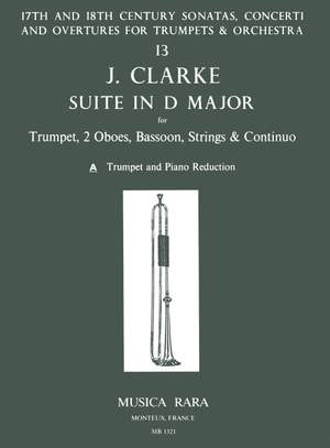 Clarke, J: Suite in D major