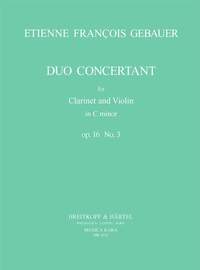 Gebauer: Duo Concertant op. 16/3