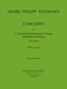 Telemann: Concerto d-moll TWV 52:d1