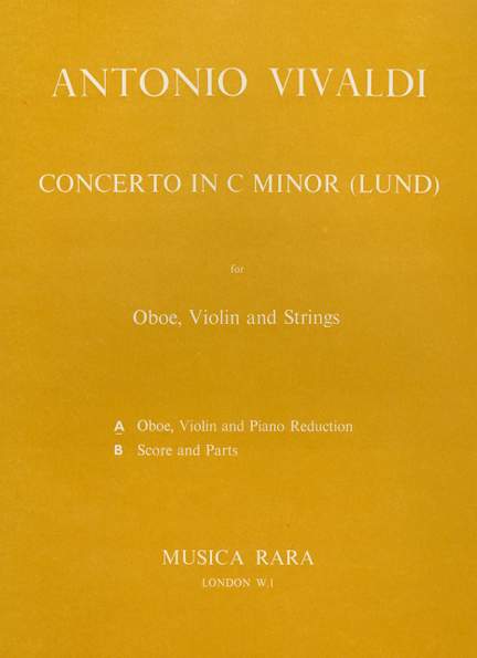 Vivaldi, A: Concerto in c