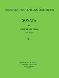 Rudolf: Sonate in A op. 2