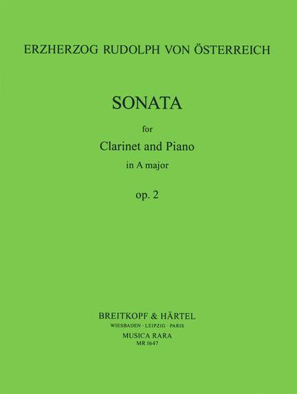 Rudolf: Sonate in A op. 2