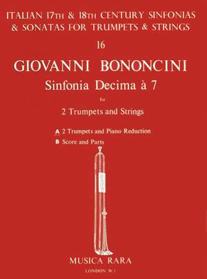 Bononcini, G: Sinfonia Decima a 7