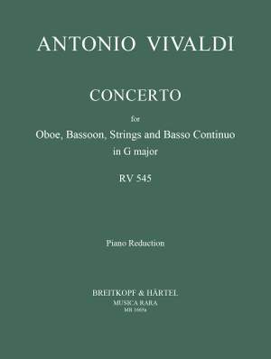 Vivaldi, A: Concerto in G RV 545