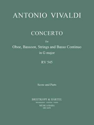 Vivaldi: Concerto in G RV 545