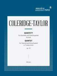 Coleridge-Taylor: Quintett in fis-moll op. 10