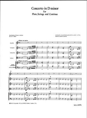 Quantz: Flötenkonzert in d