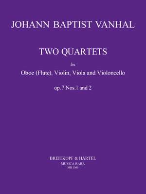 Vanhal: Quartett op. 7/1+2