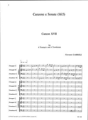 Gabrieli: Canzone e Sonate (1615) Nr.17