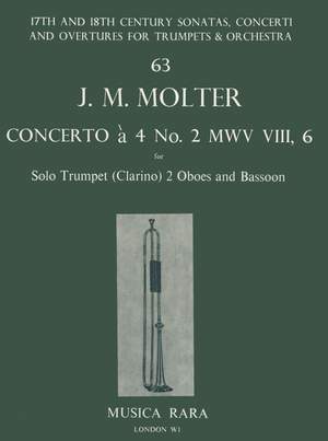 Molter: Concerto a 4 Nr. 2 MWV VIII/6