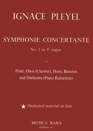 Pleyel: Symphonie Conc. in F Nr. 5