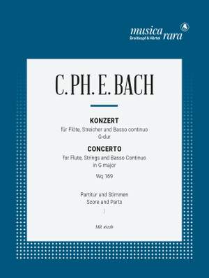 Bach, CPE: Flötenkonzert G-dur Wq 169