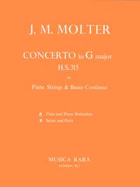 Molter, J: Flötenkonzert in G-Dur H.S. 315