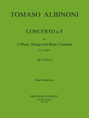 Albinoni, T: Concerto a 5 in G op. 9/6