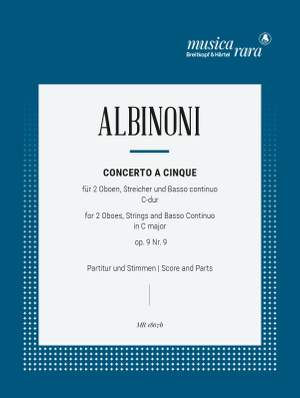 Albinoni: Concerto a 5 in C op. 9/9