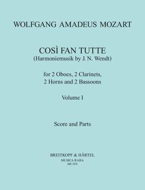Mozart: Cosi Fan Tutte Band I