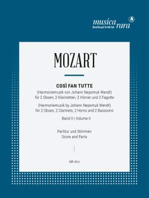 Mozart: Cosi Fan Tutte Band II