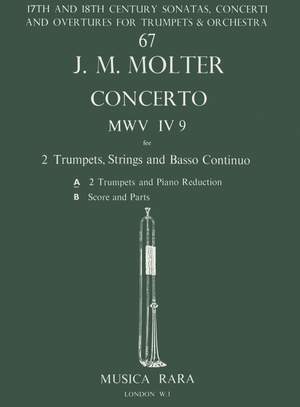 Molter, J: Concerto in D MWV IV/9