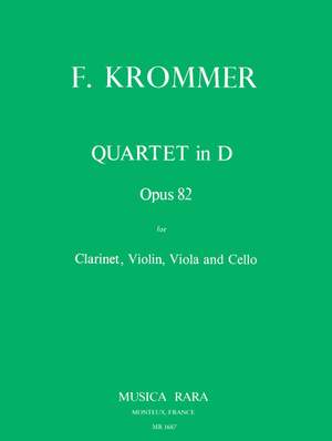 Krommer: Quartett in D op. 82
