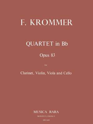 Krommer: Quartett in B op. 83