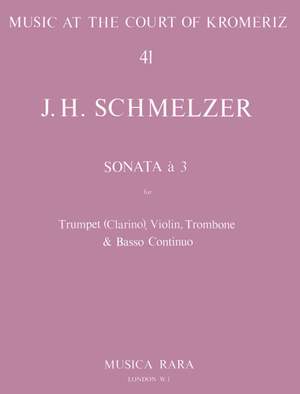 Schmelzer: Sonata a 3