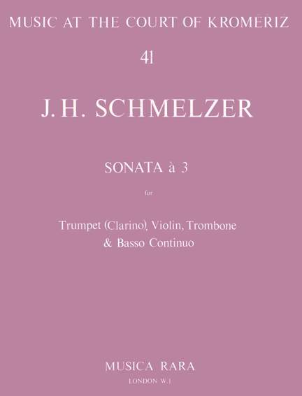 Schmelzer: Sonata a 3