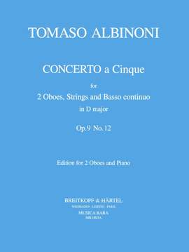 Albinoni, T: Concerto a 5 in D op. 9/12