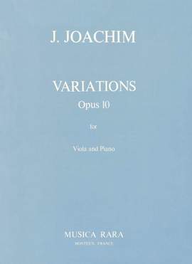 Joachim: Variationen op. 10