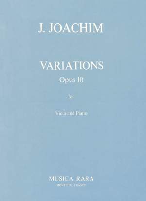 Joachim: Variationen op. 10