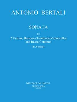Bertali: Sonata a 3 in a Nr. 3