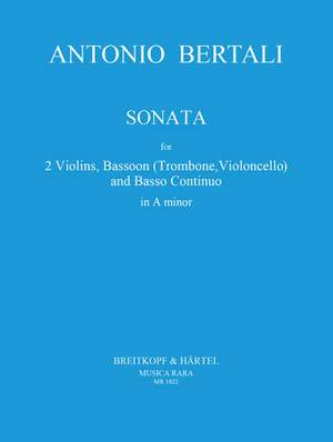 Bertali: Sonata a 3 in a Nr. 3