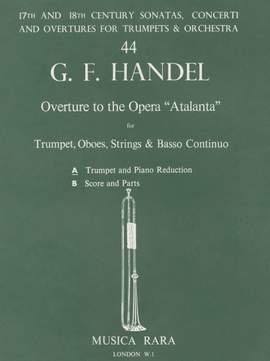 Händel, G: Ouvertüre zu 'Atalanta'