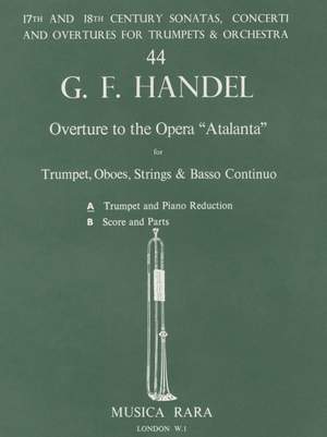 Händel, G: Ouvertüre zu 'Atalanta'
