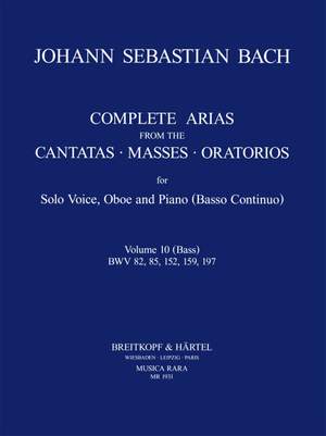 Bach, JS: Sämtliche Arien Bd.10 B,Ob,Bc