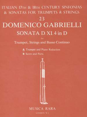 Gabrielli, D: Sonata Nr. XI/4