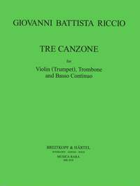 Riccio: Drei Canzonas