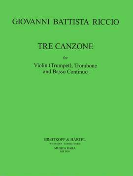 Riccio: Drei Canzonas