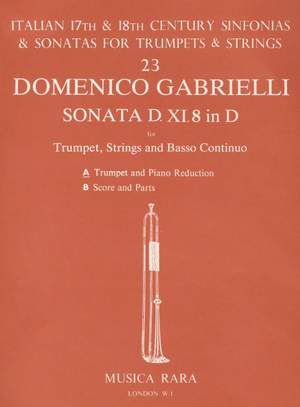 Gabrielli, D: Sonata Nr. XI/8