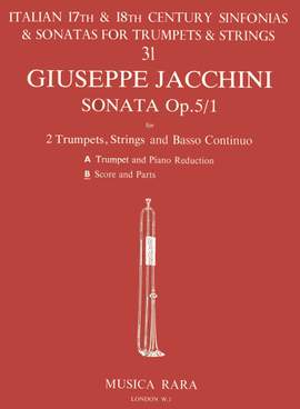 Jacchini: Sonata in D op. 5 Nr. 1
