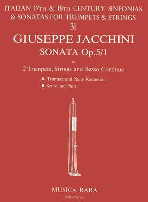 Jacchini: Sonata in D op. 5 Nr. 1