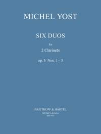 Yost: Sechs Duos op. 5, Nr. 1-3